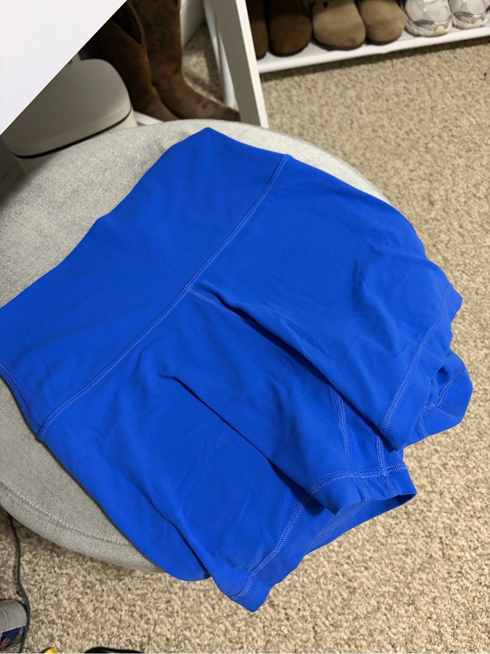 Aritzia Royal Blue Biker Shorts